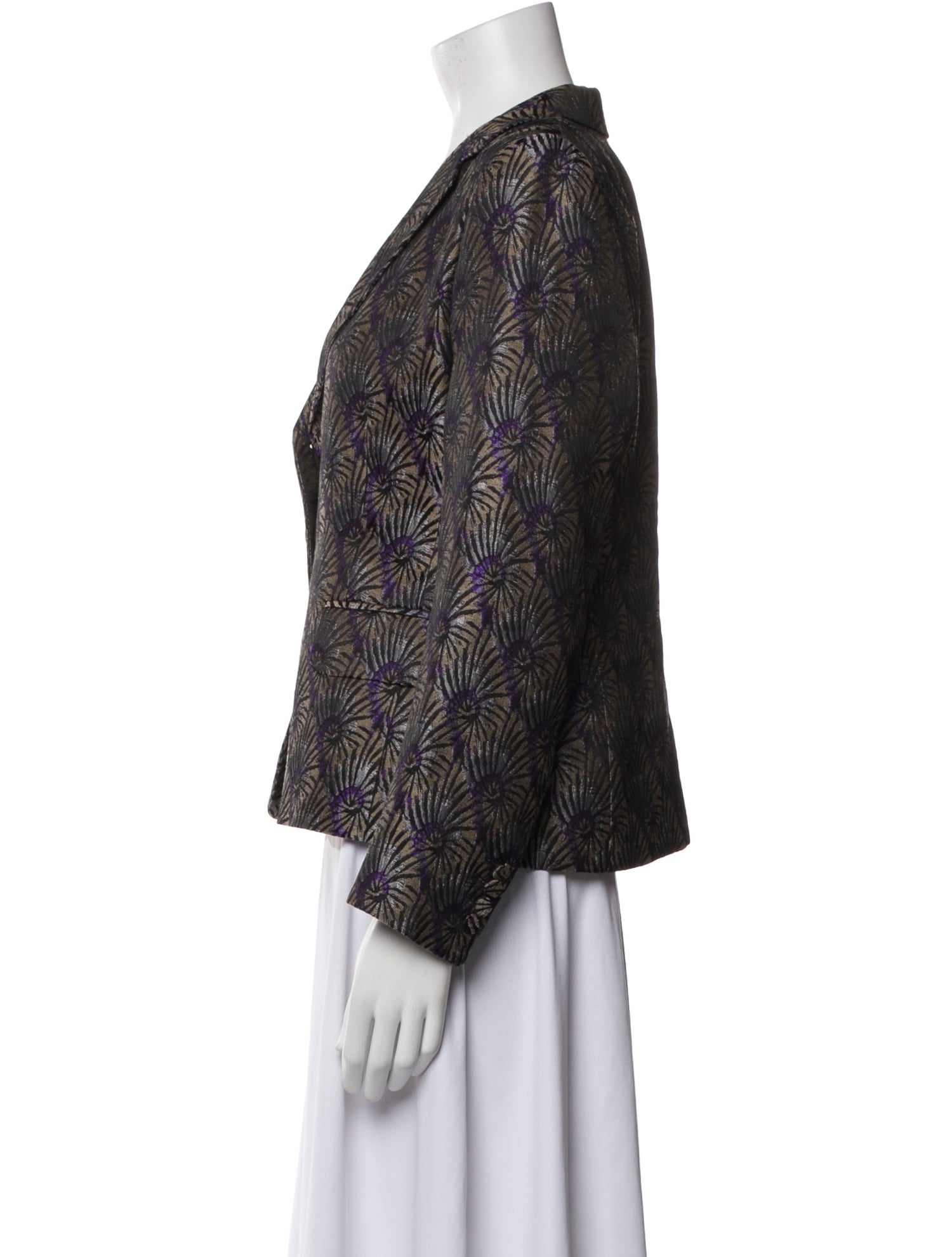 Dries Van Noten Printed Blazer