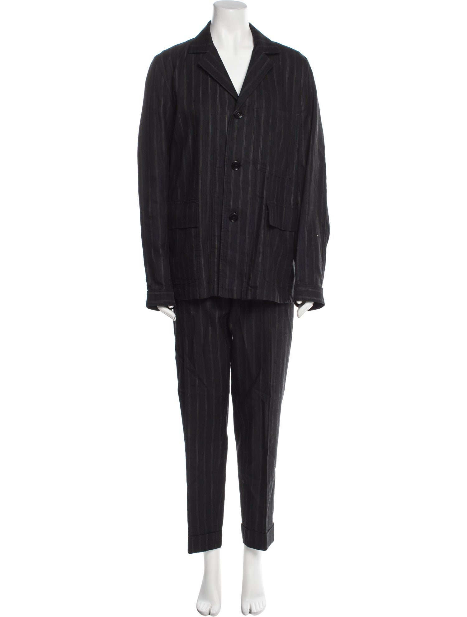 Dries Van Noten Striped Pantsuit