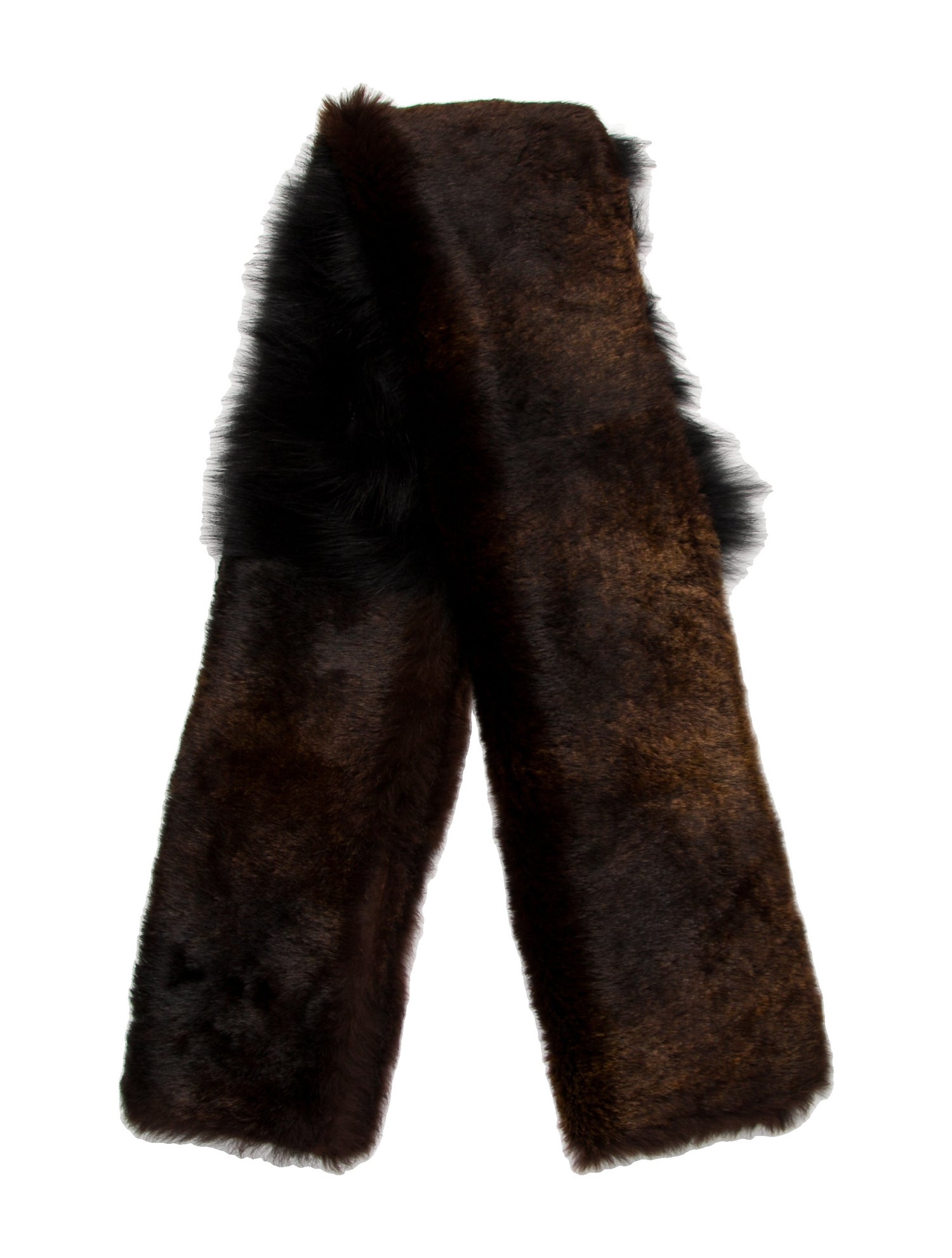 Dries Van Noten Fur Vintage Scarf