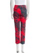 Dries Van Noten Printed Straight Leg Pants