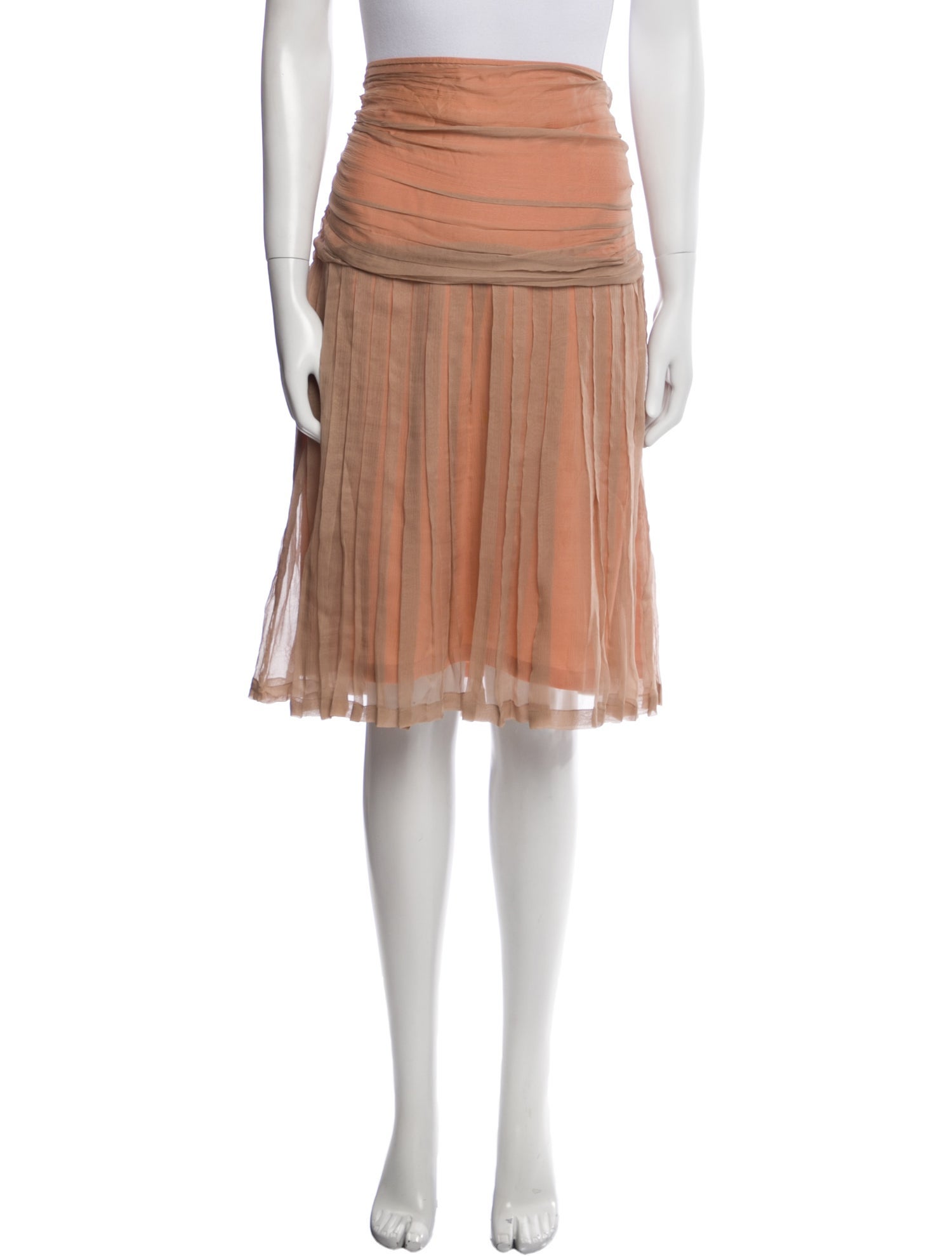 Dries Van Noten Embroidered Accent Knee-Length Skirt