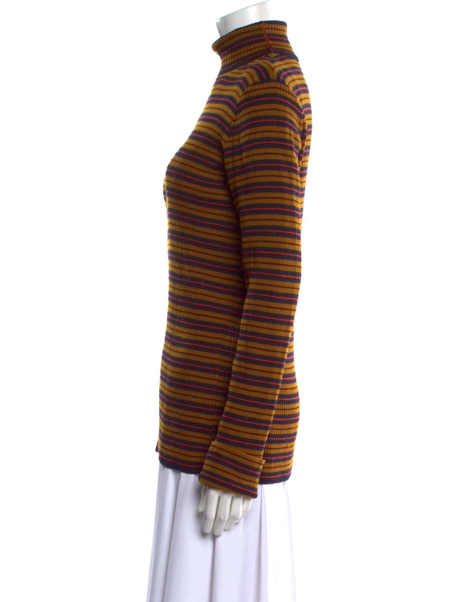 Dries Van Noten Merino Wool Striped Sweater