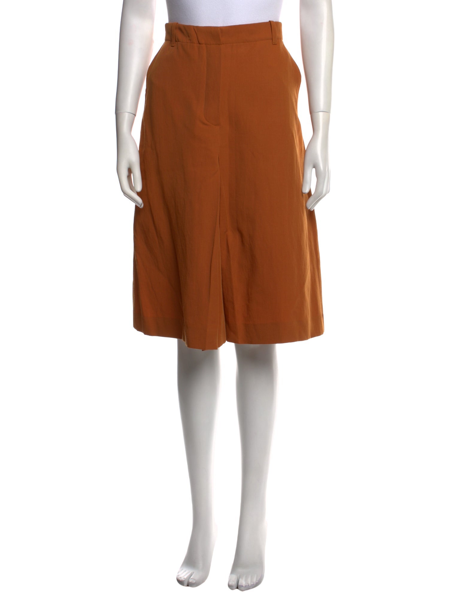 Dries Van Noten Wool Knee-Length Skirt