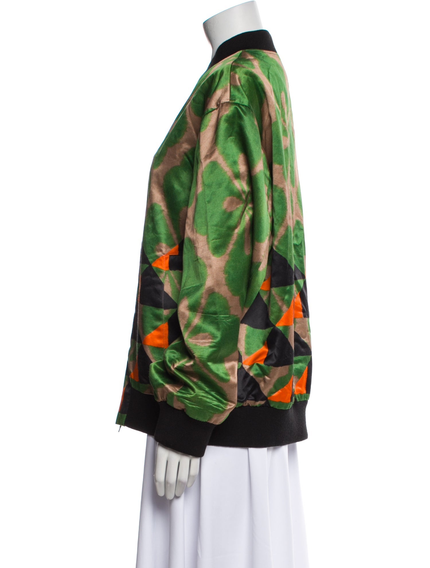 Dries Van Noten Printed Bomber Jacket