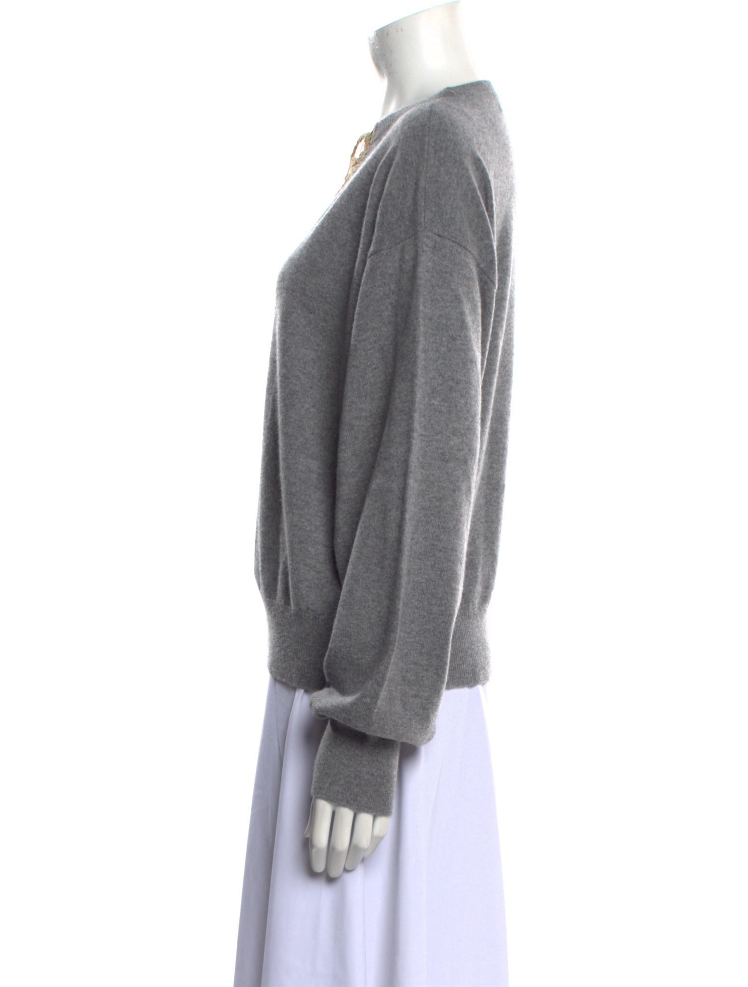 Dries Van Noten Cashmere Patterned Sweater