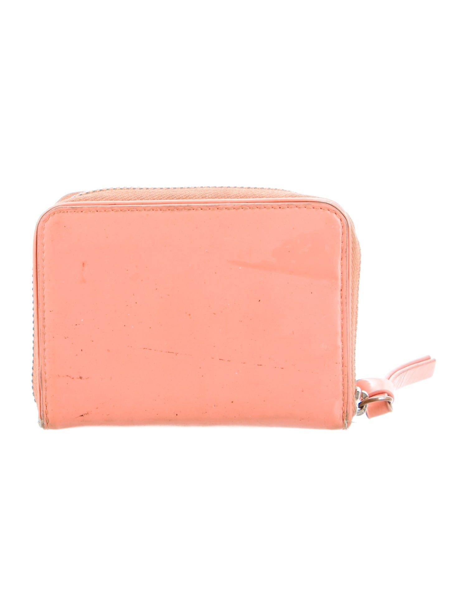 Dries Van Noten Patent Leather Compact Wallet