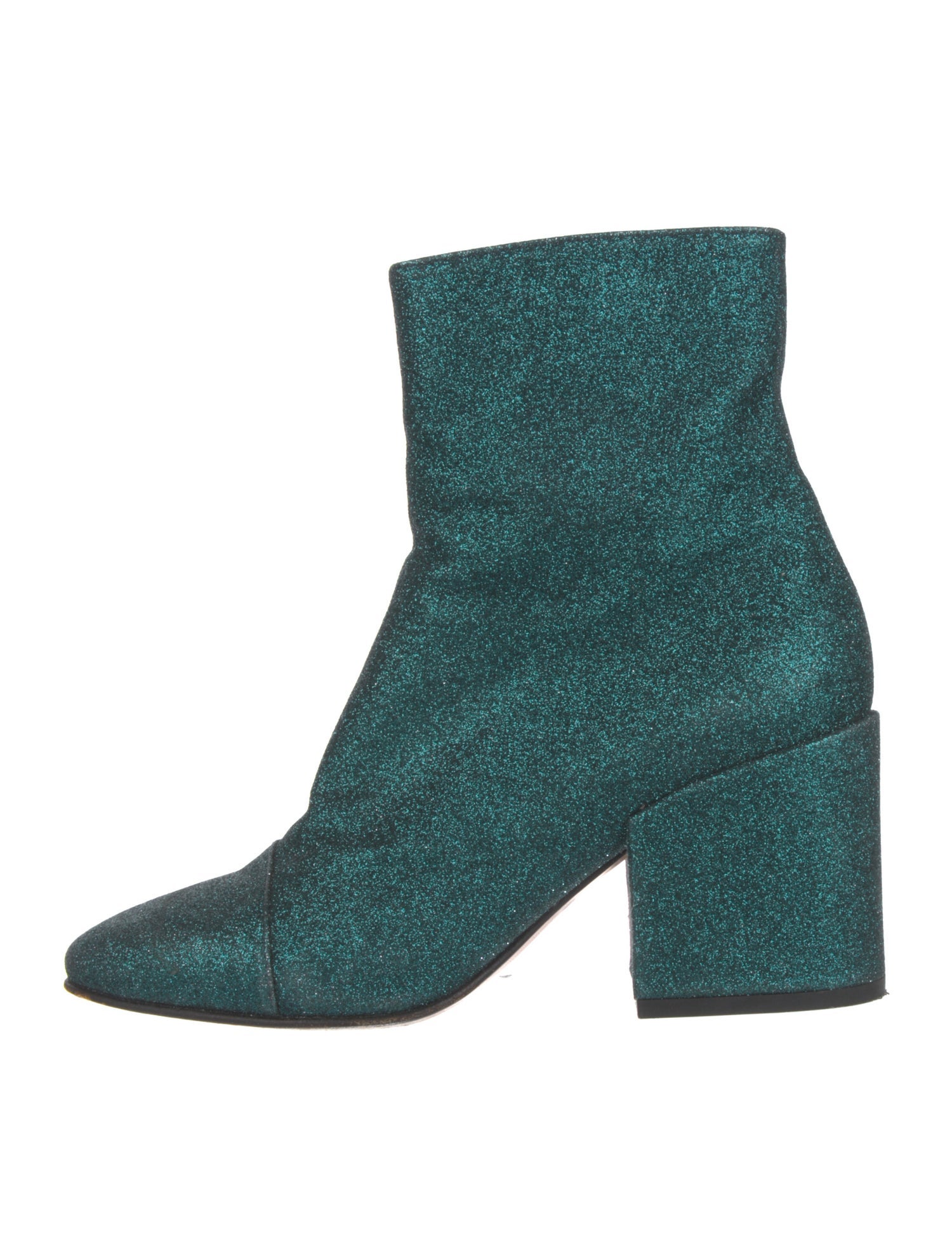 Dries Van Noten Glitter Glitter Accents Boots