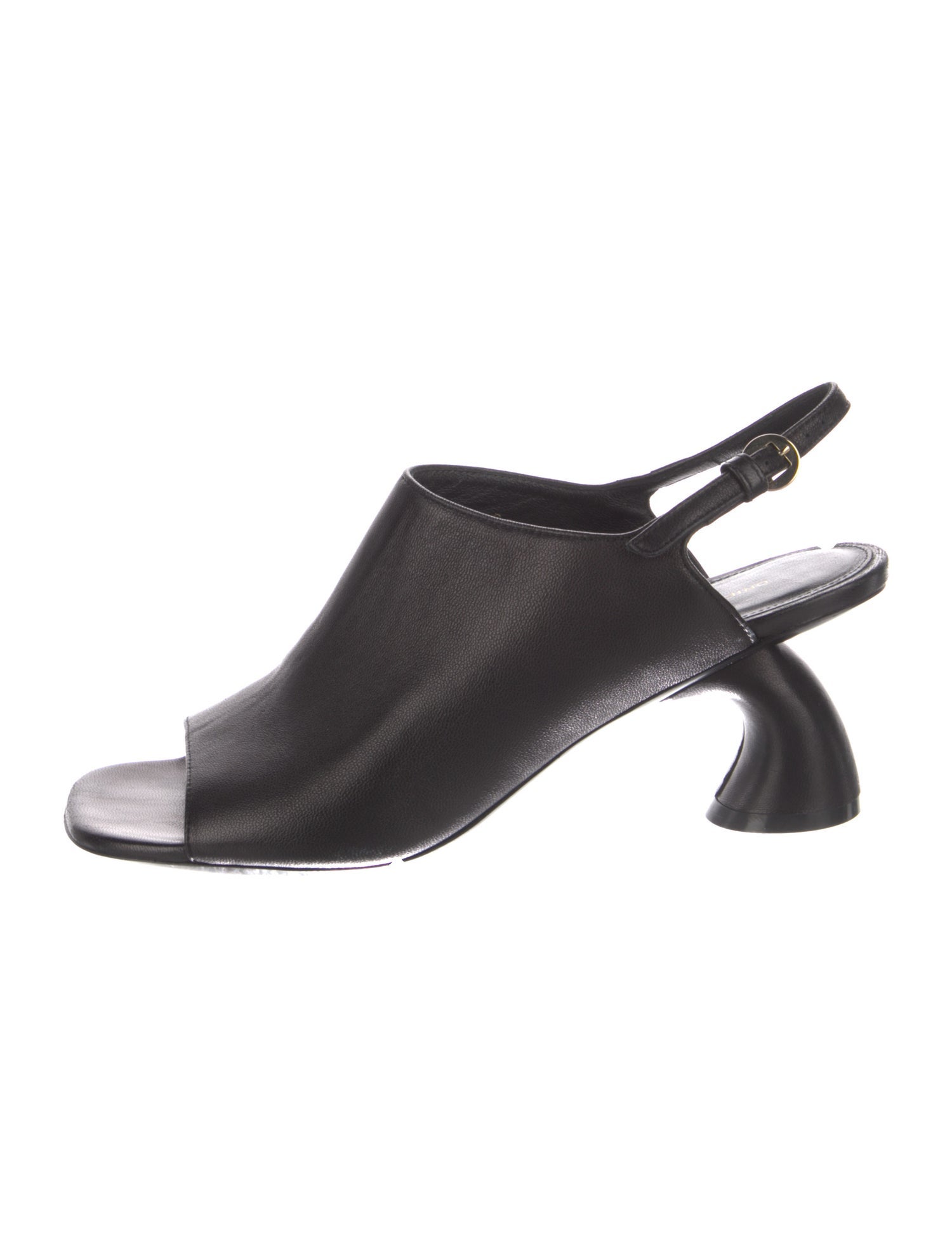 Dries Van Noten Leather Slingback Sandals