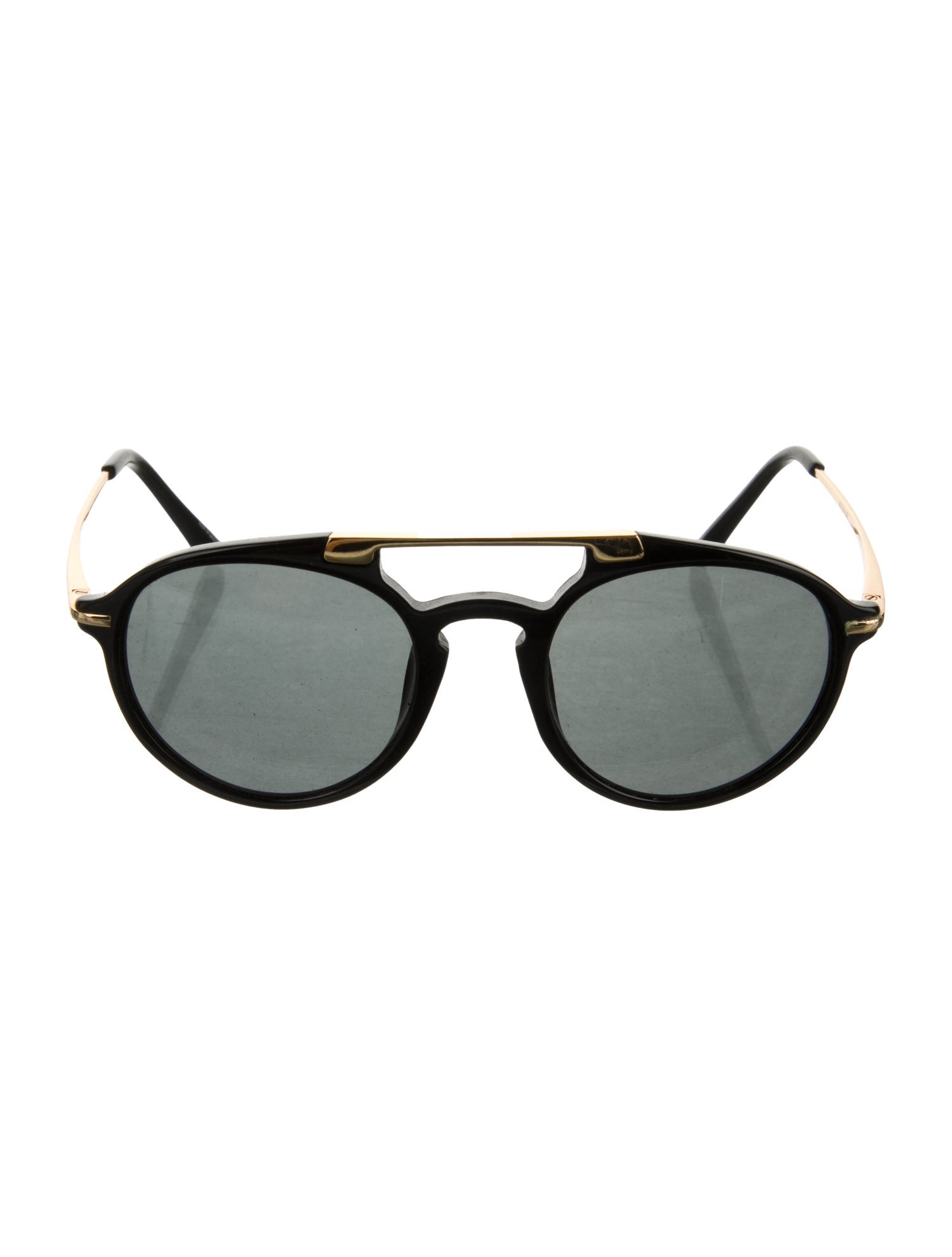 Dries Van Noten Linda Farrow Gallery Aviator Sunglasses
