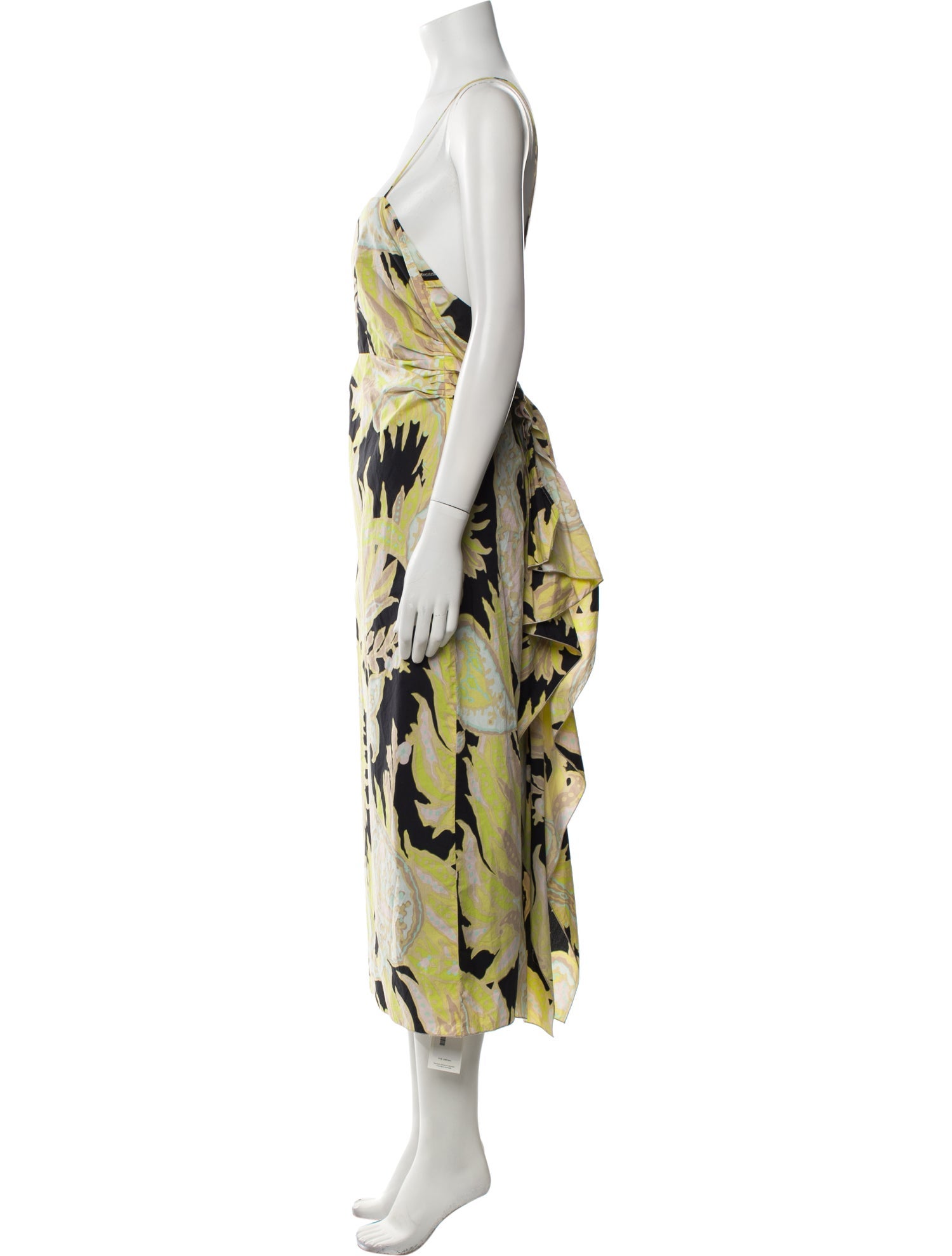 Dries Van Noten Printed Midi Length Dress