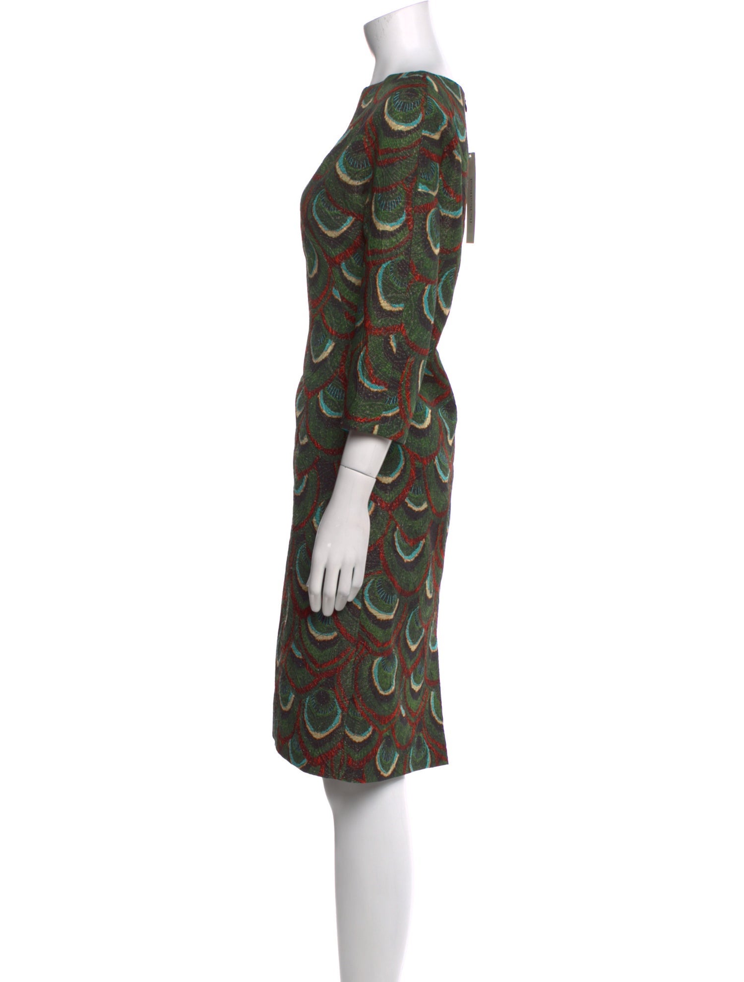 Dries Van Noten Striped Knee-Length Dress