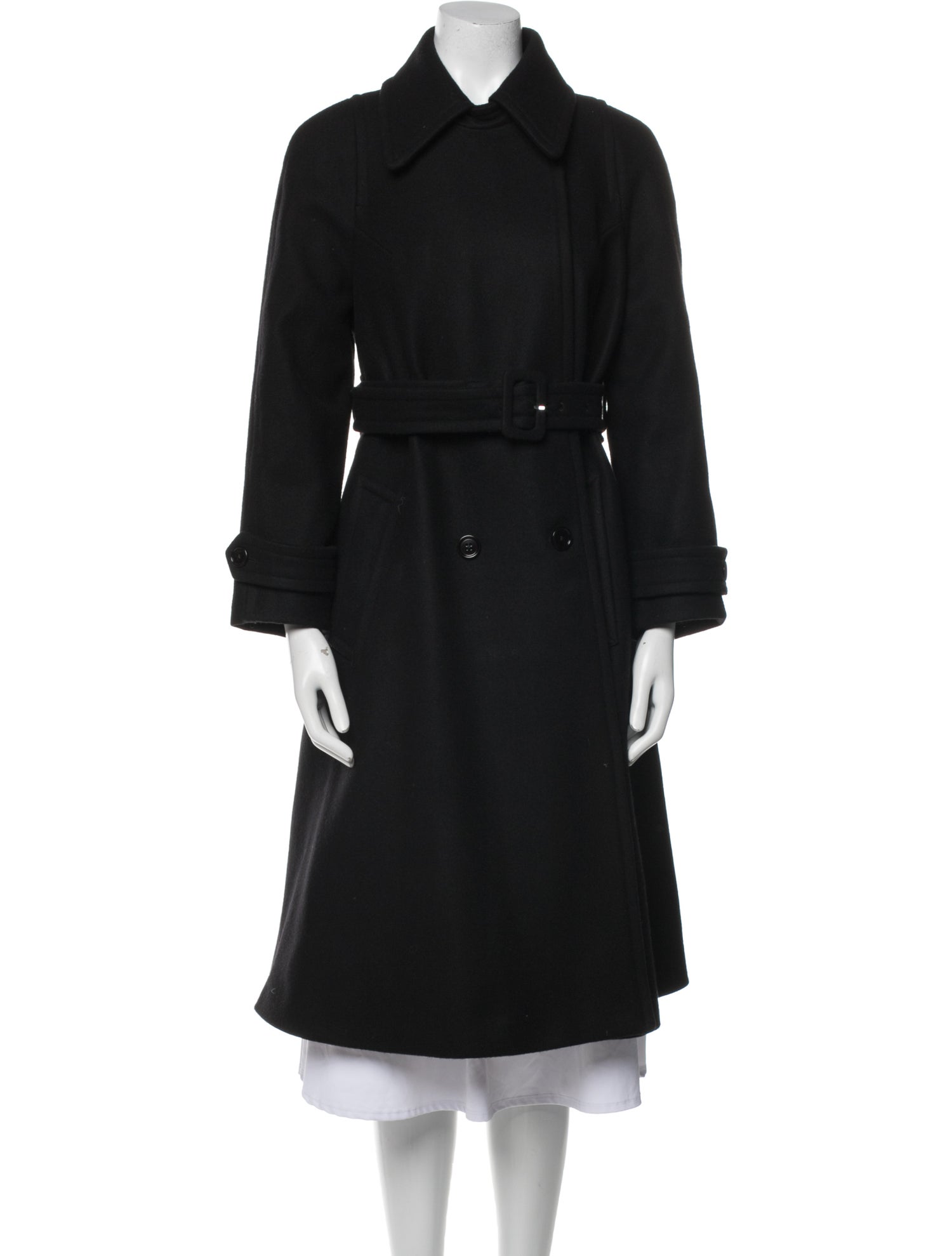 Dries Van Noten Wool Trench Coat
