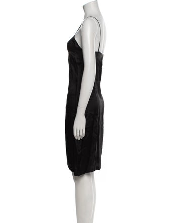 Dries Van Noten Scoop Neck Knee-Length Dress