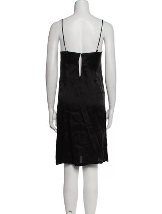 Dries Van Noten Scoop Neck Knee-Length Dress