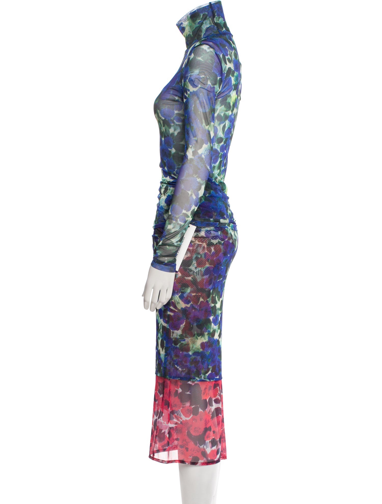 Dries Van Noten Printed Skirt Set