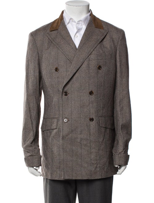 Dries Van Noten Graphic Print Crew Neck Henley