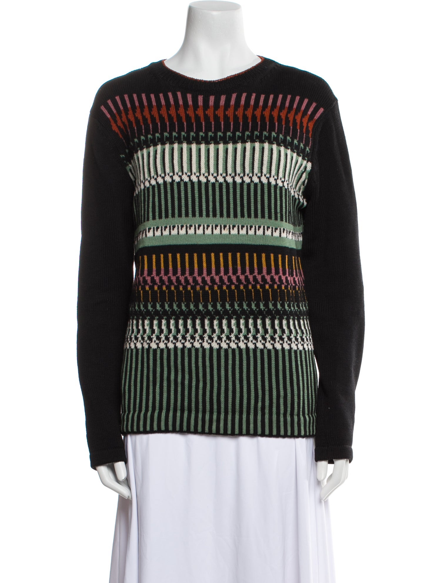 Dries Van Noten Wool Striped Sweater