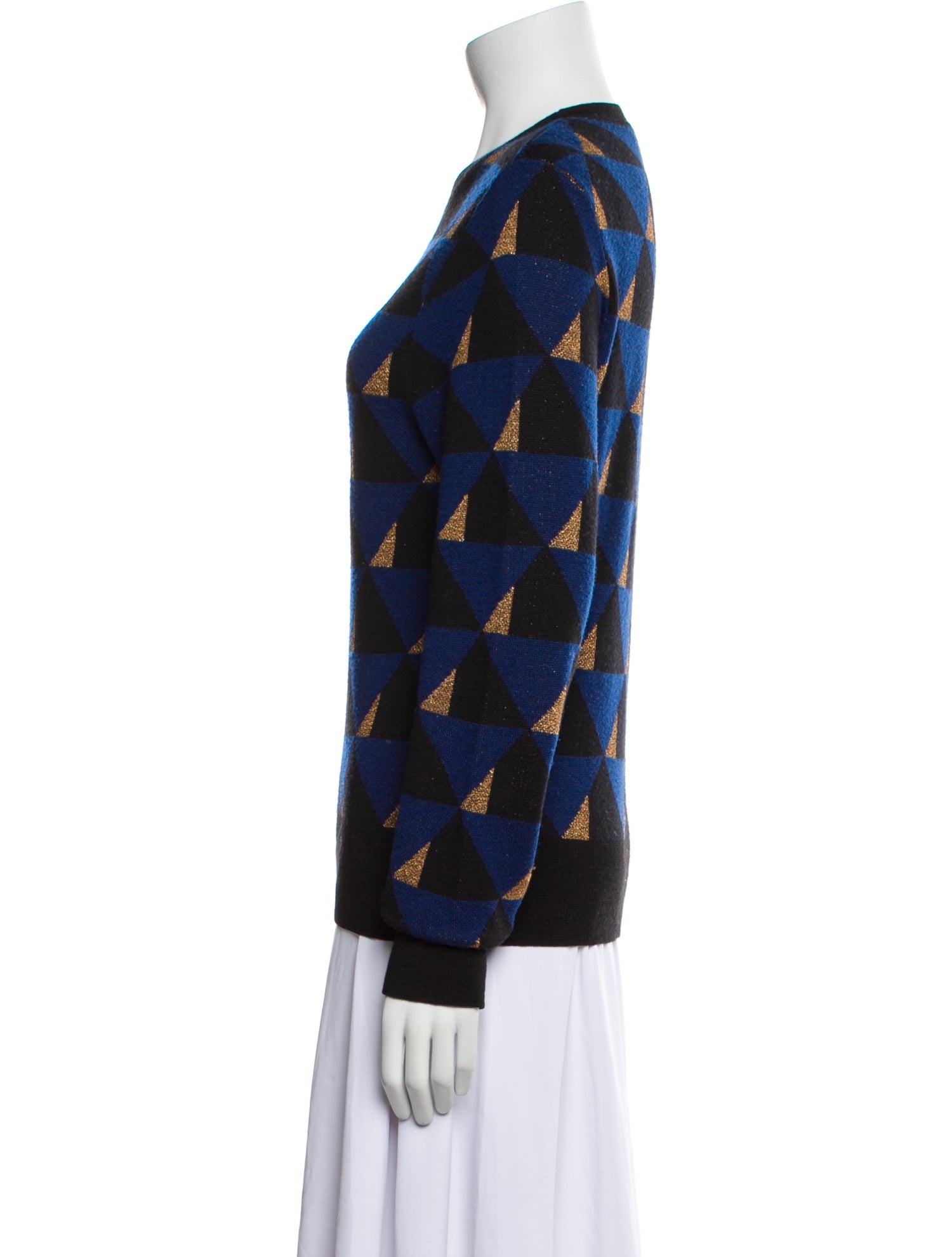 Dries Van Noten Merino Wool Printed Sweater