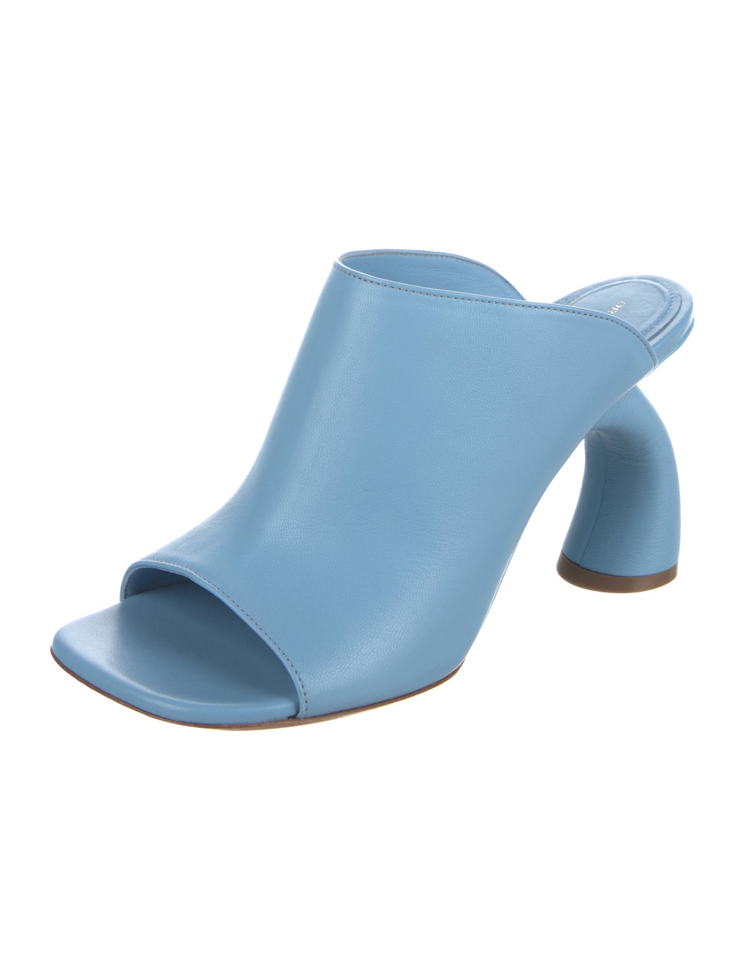 Dries Van Noten Leather Slides