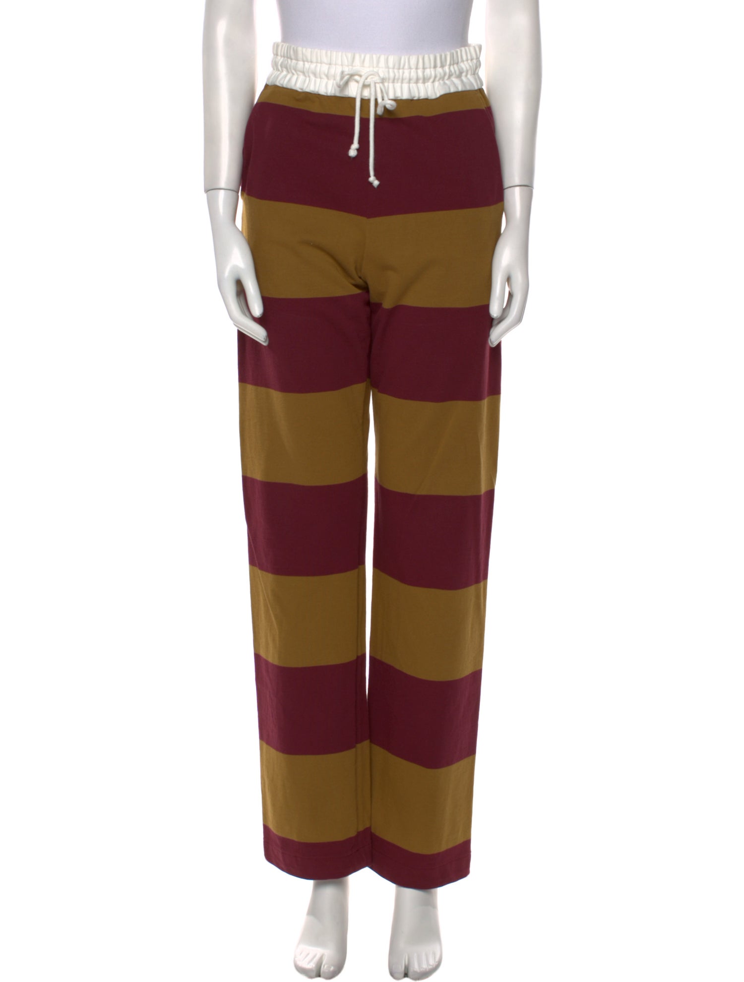 Dries Van Noten Striped Wide Leg Pants