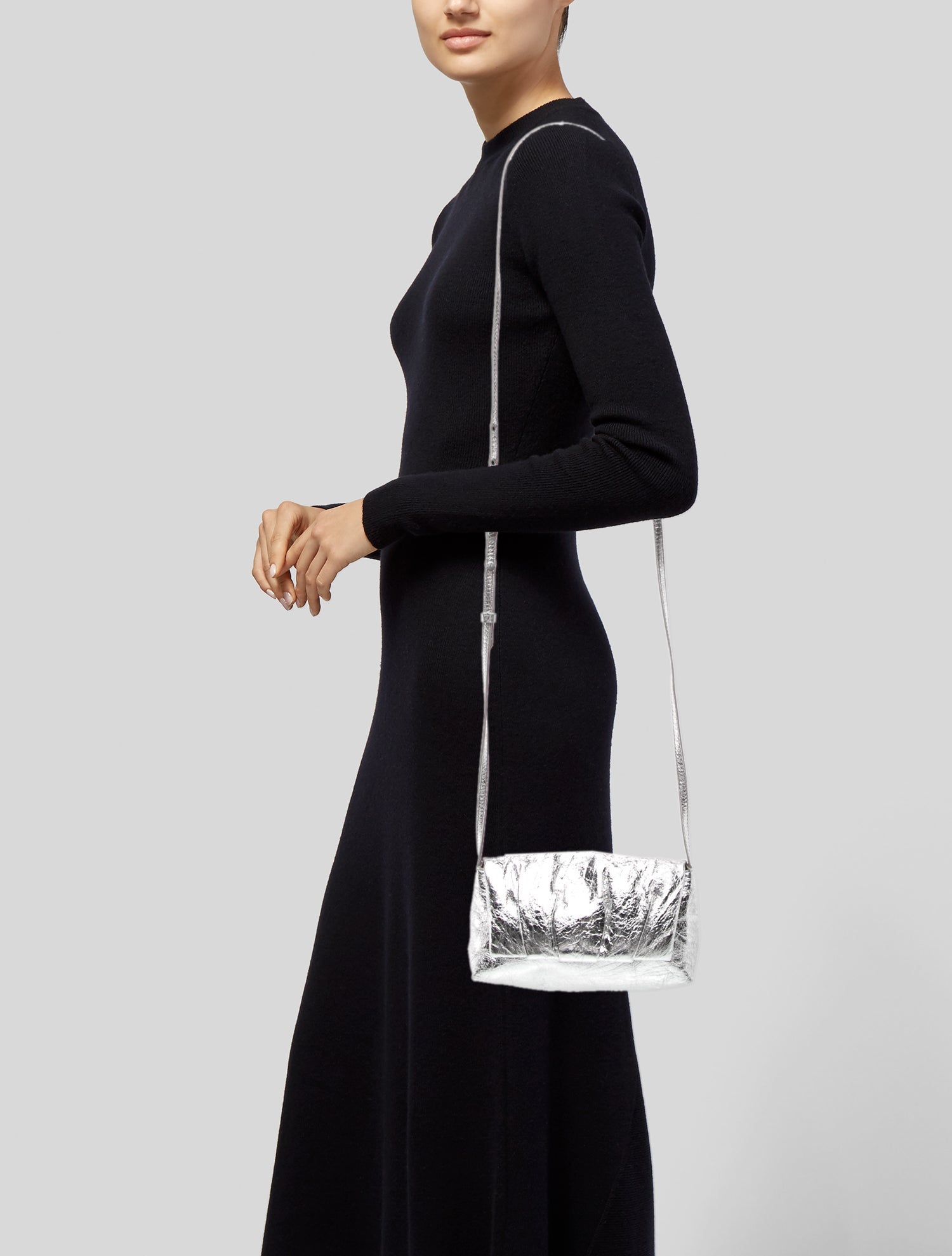 Dries Van Noten Leather Crossbody Bag