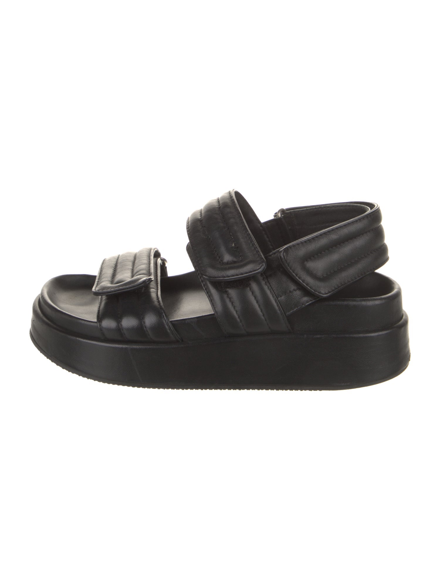 Dries Van Noten Leather Slingback Sandals