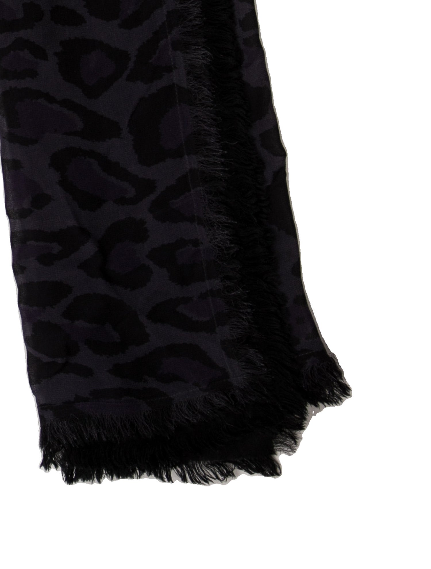 Dries Van Noten Animal Print Scarf