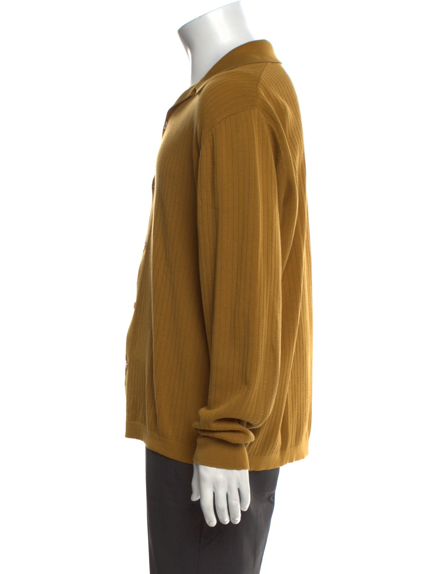 Dries Van Noten Collar Long Sleeve Cardigan