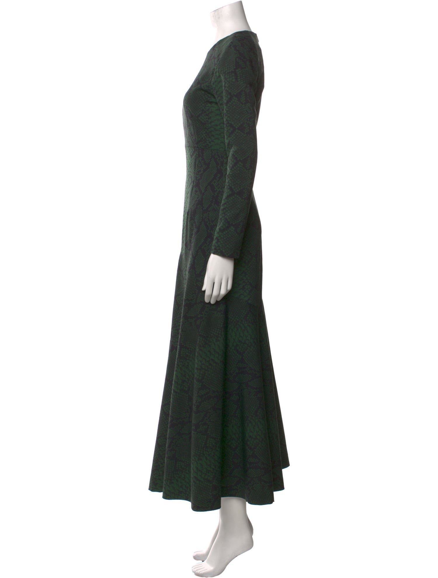 Dries Van Noten Wool Long Dress