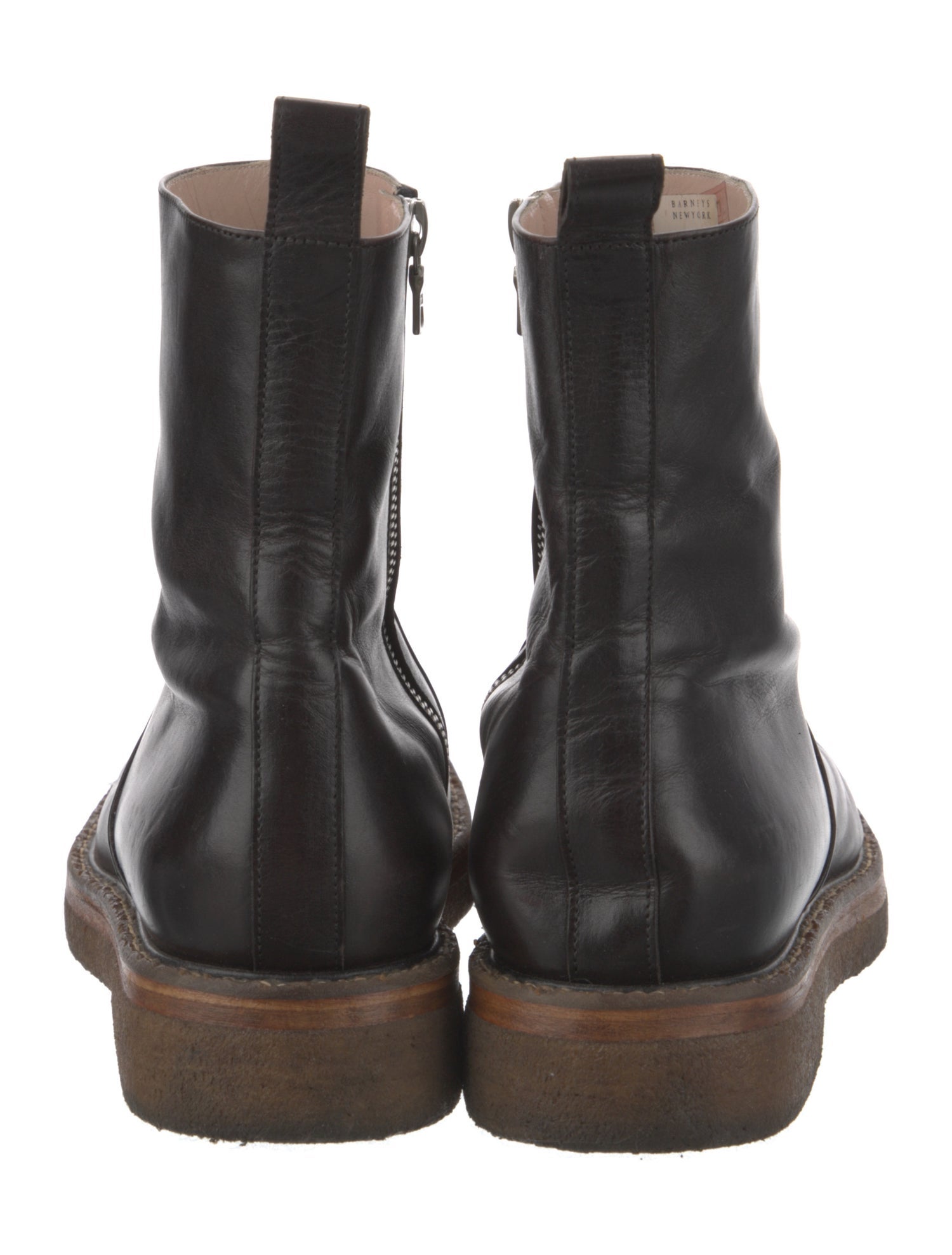 Dries Van Noten Leather Boots