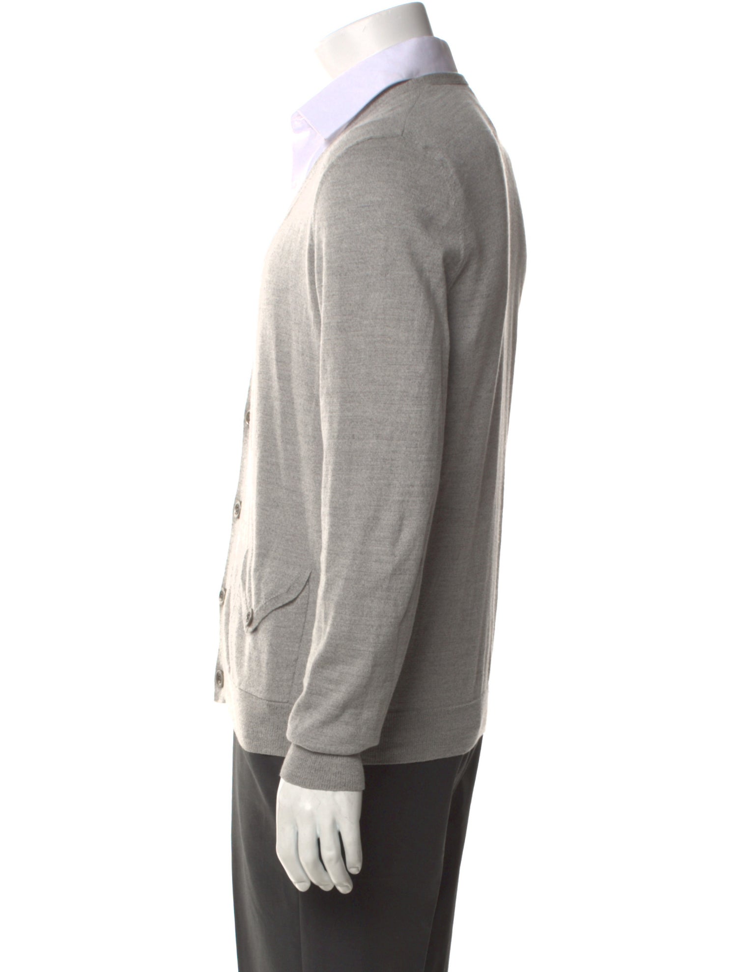 Dries Van Noten V-Neck Long Sleeve Cardigan