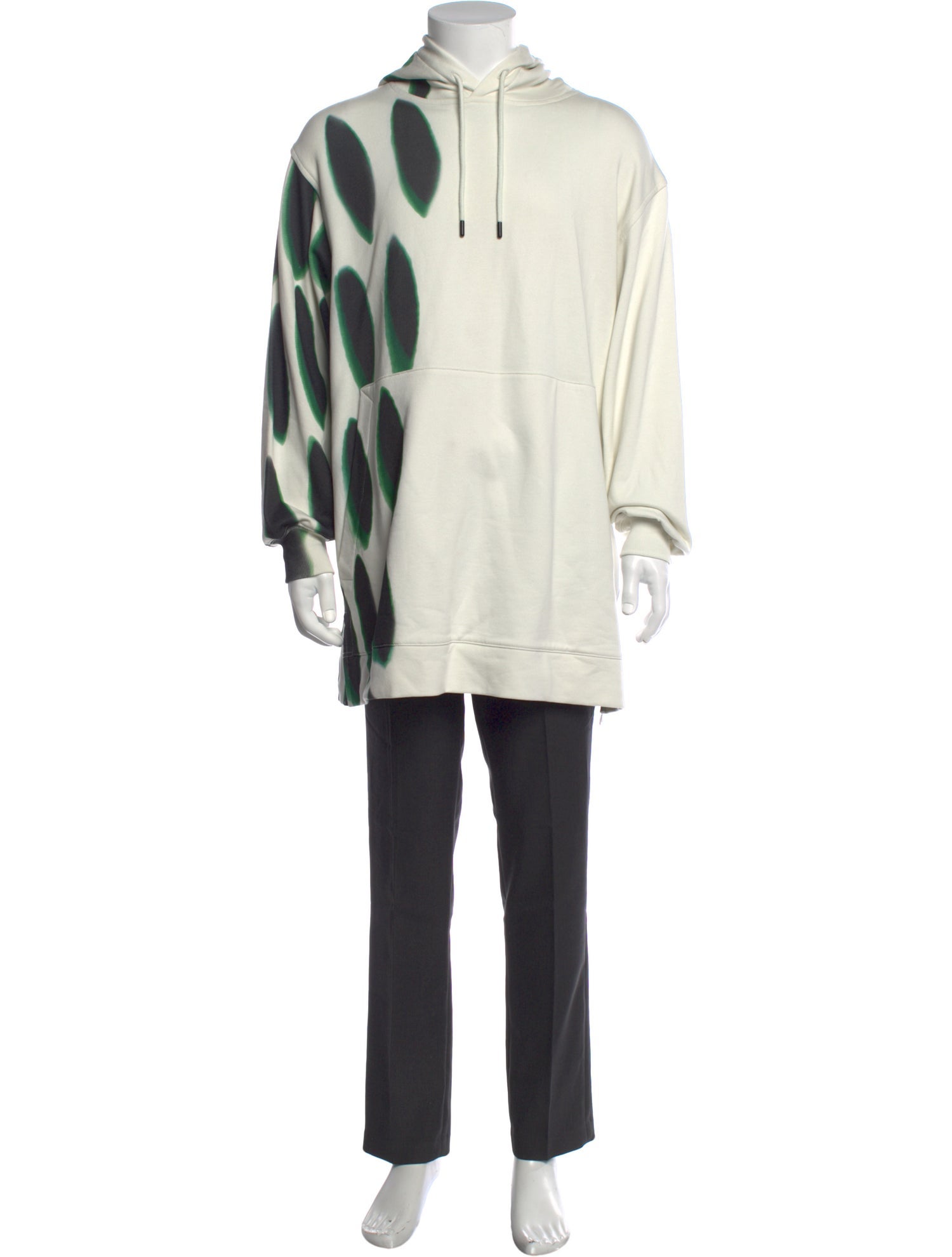 Dries Van Noten Graphic Print Crew Neck Hoodie