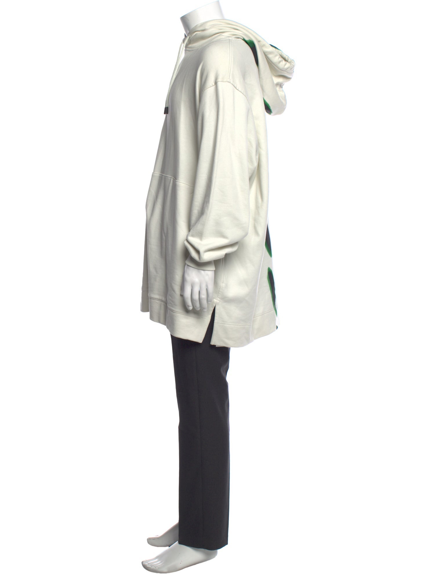 Dries Van Noten Graphic Print Crew Neck Hoodie