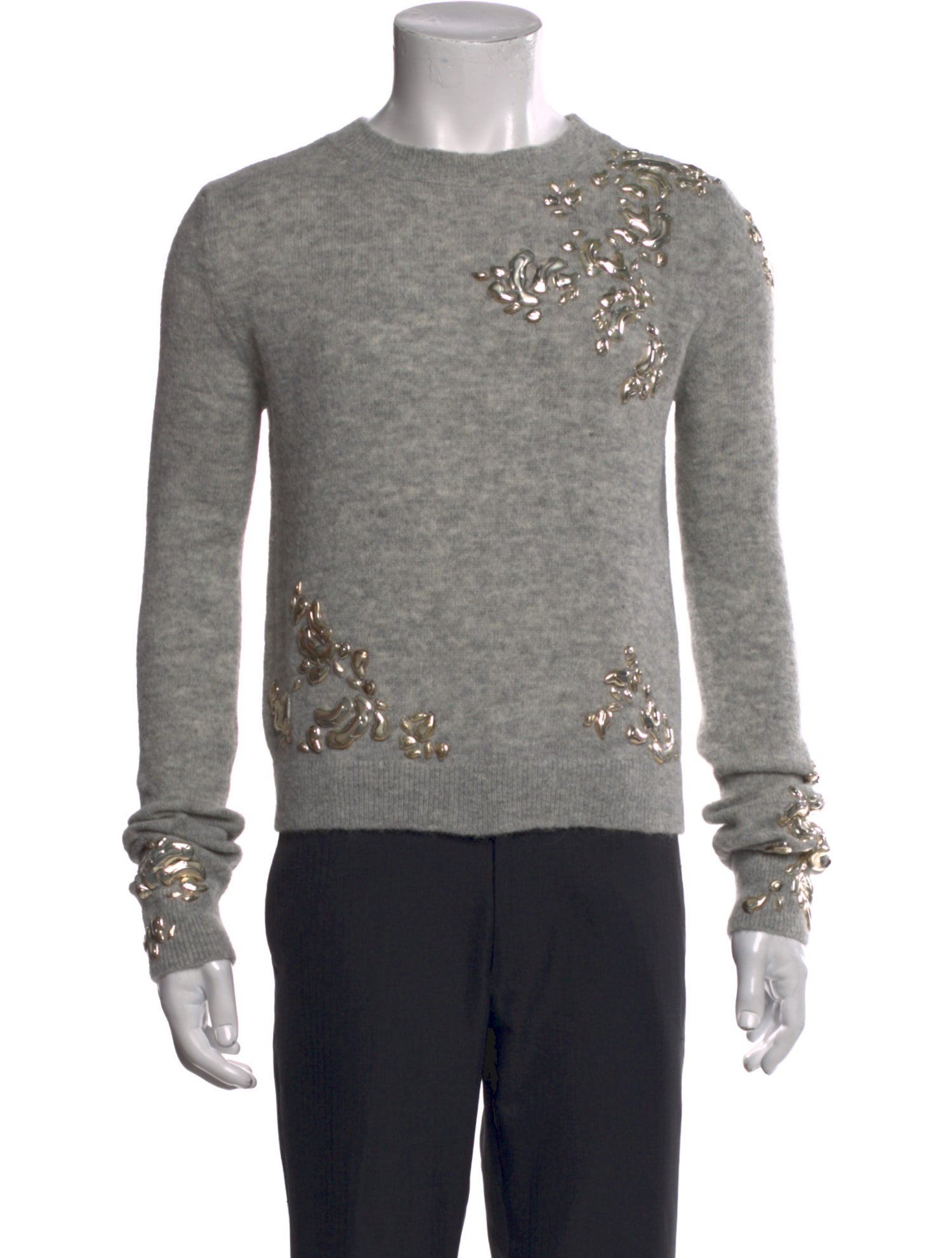 Dries Van Noten Graphic Print Crew Neck Pullover w/ Tags