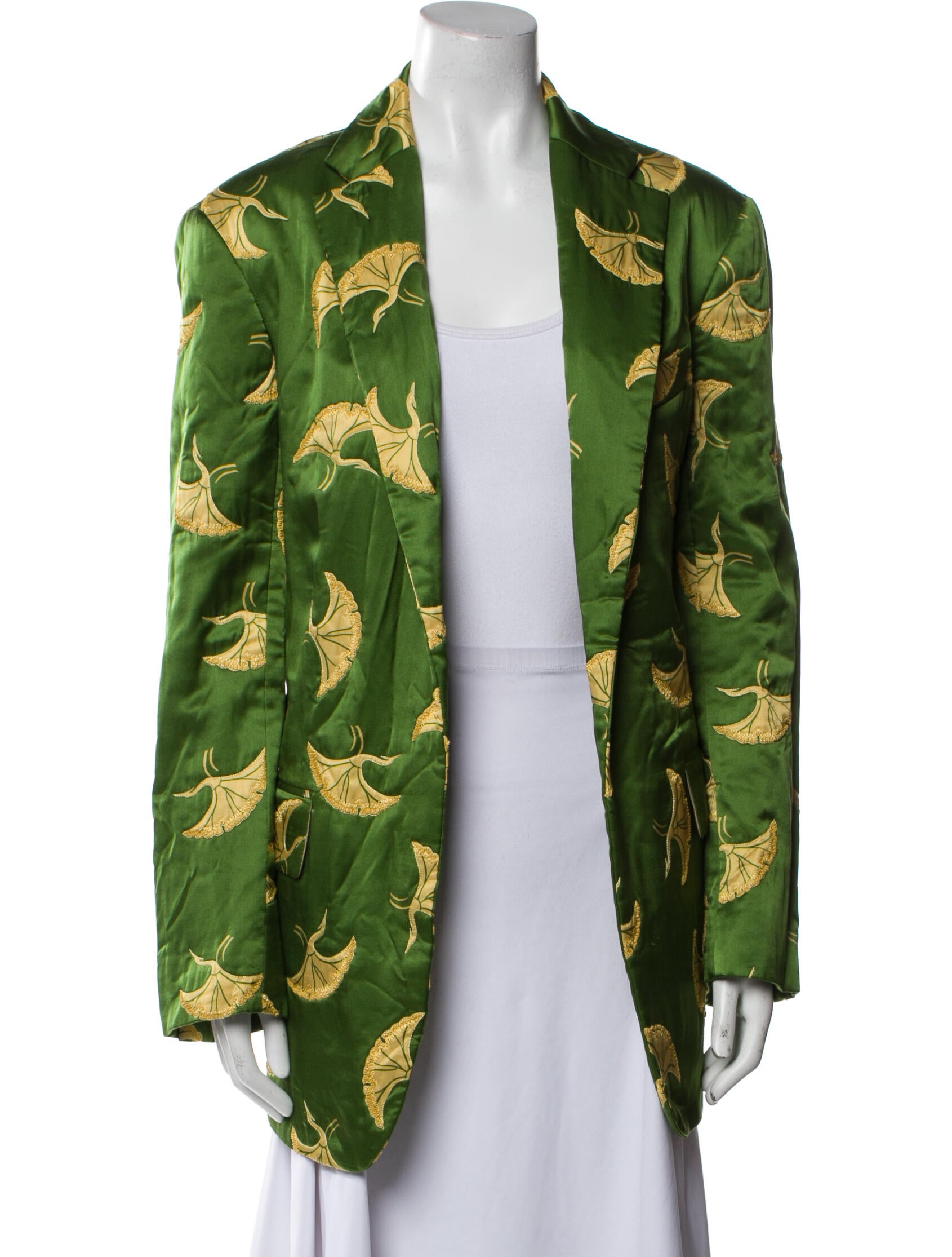 Dries Van Noten Printed Blazer