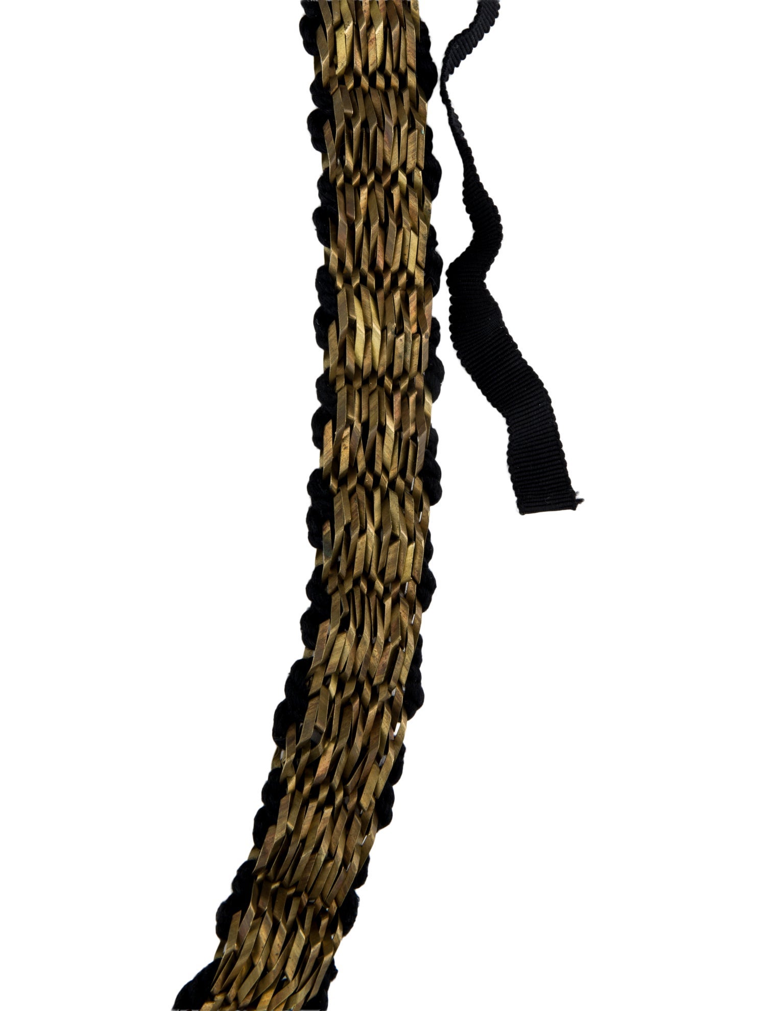 Dries Van Noten Ribbon Collar Necklace