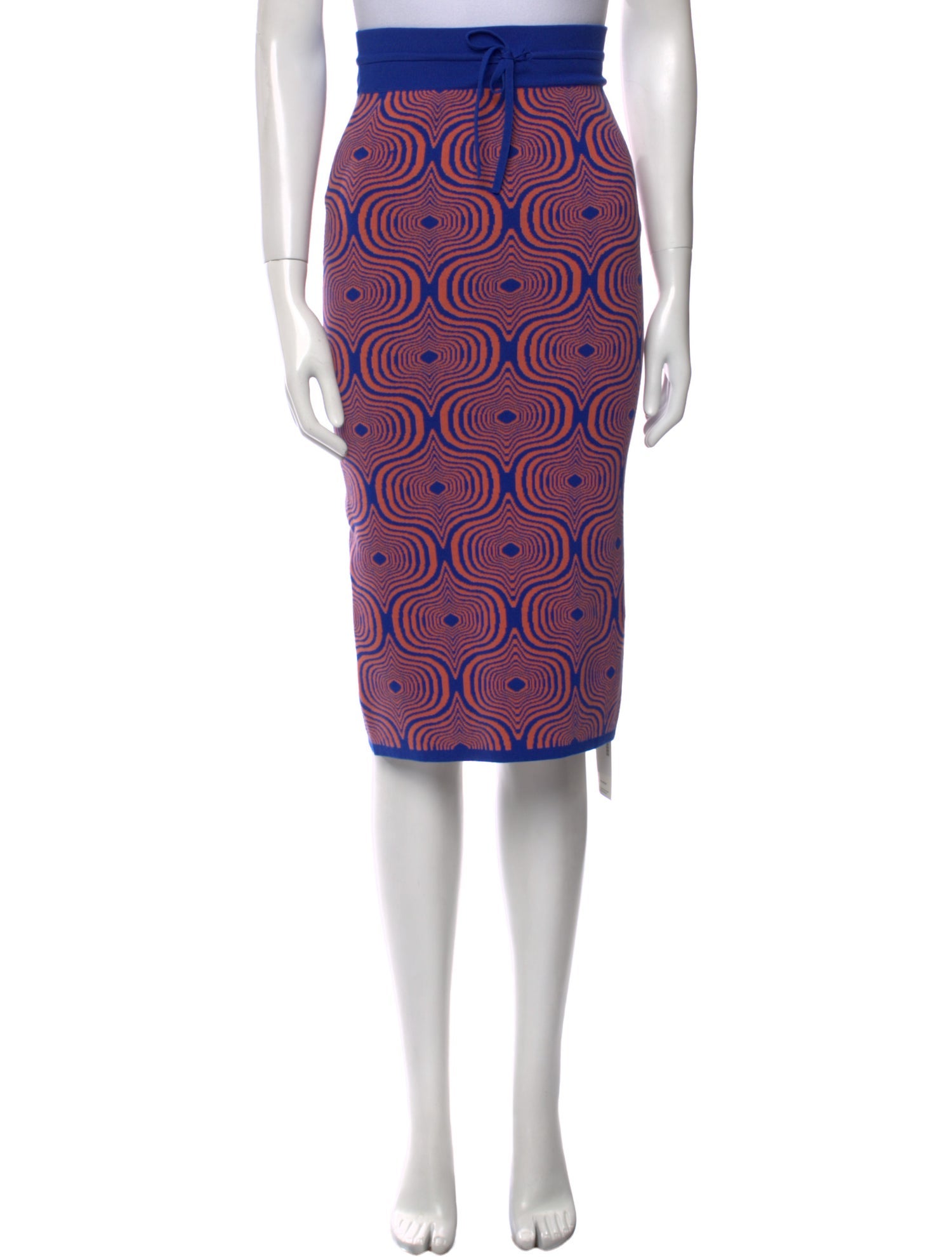 Dries Van Noten Printed Knee-Length Skirt