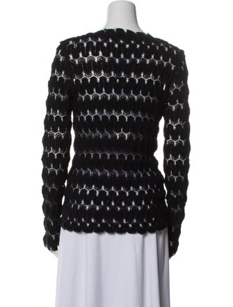 Dries Van Noten Printed Bateau Neckline Sweater