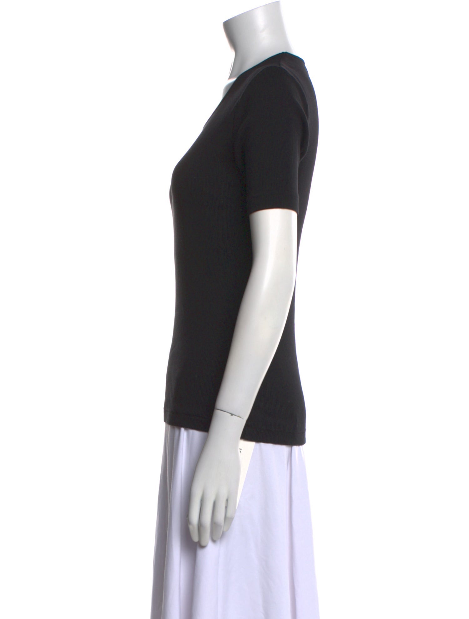 Dries Van Noten Scoop Neck Short Sleeve T-Shirt