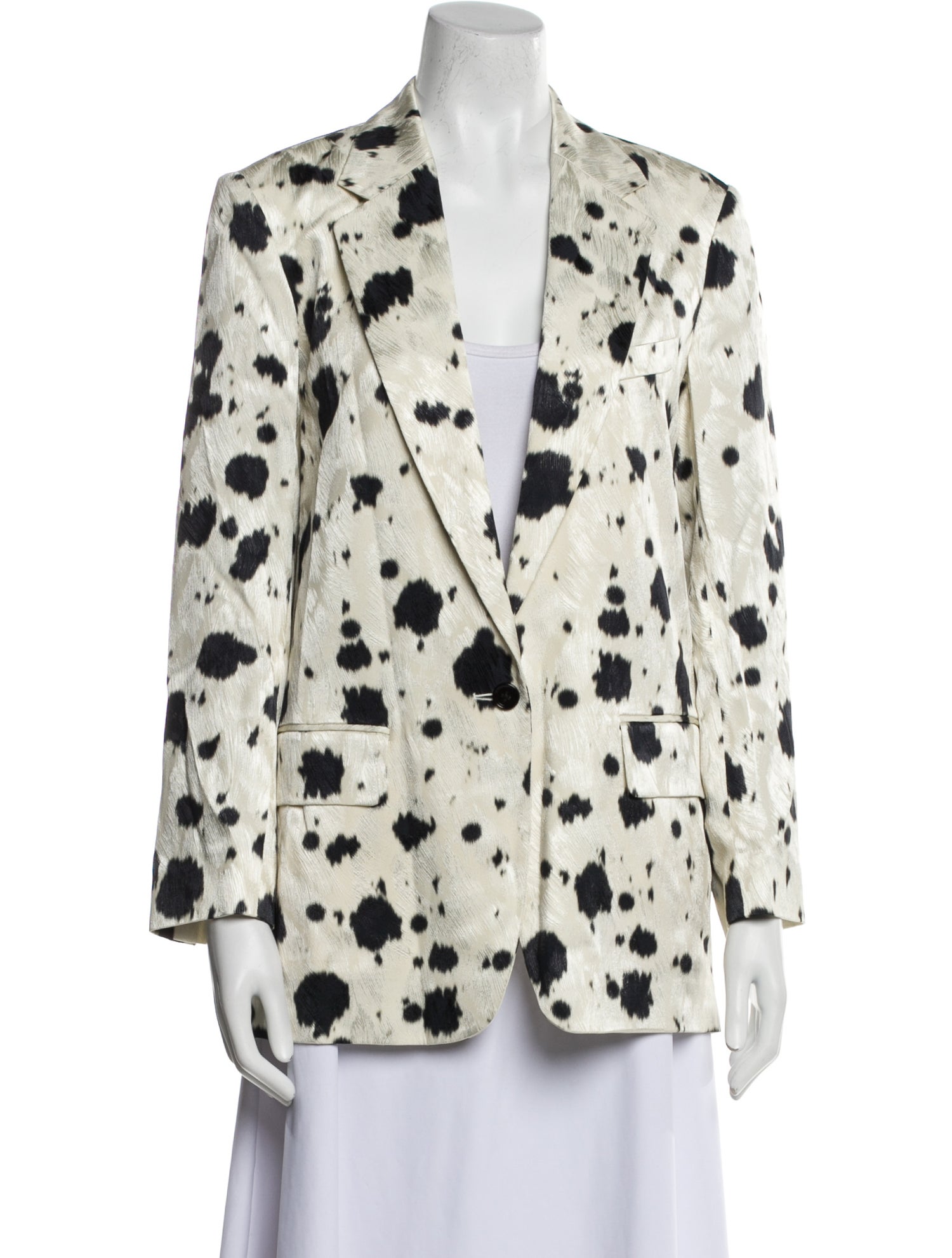 Dries Van Noten Printed Blazer