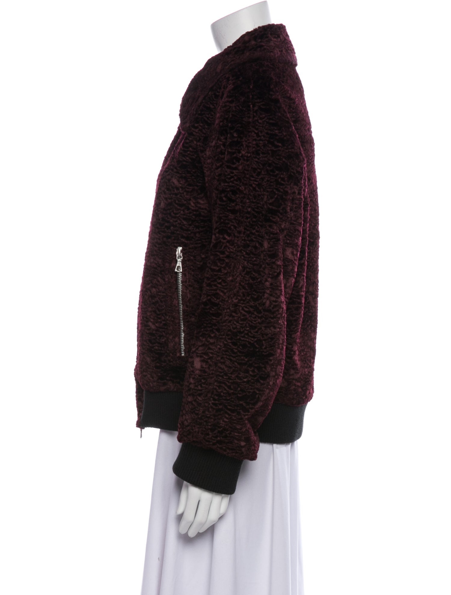 Dries Van Noten Faux Fur Jacket