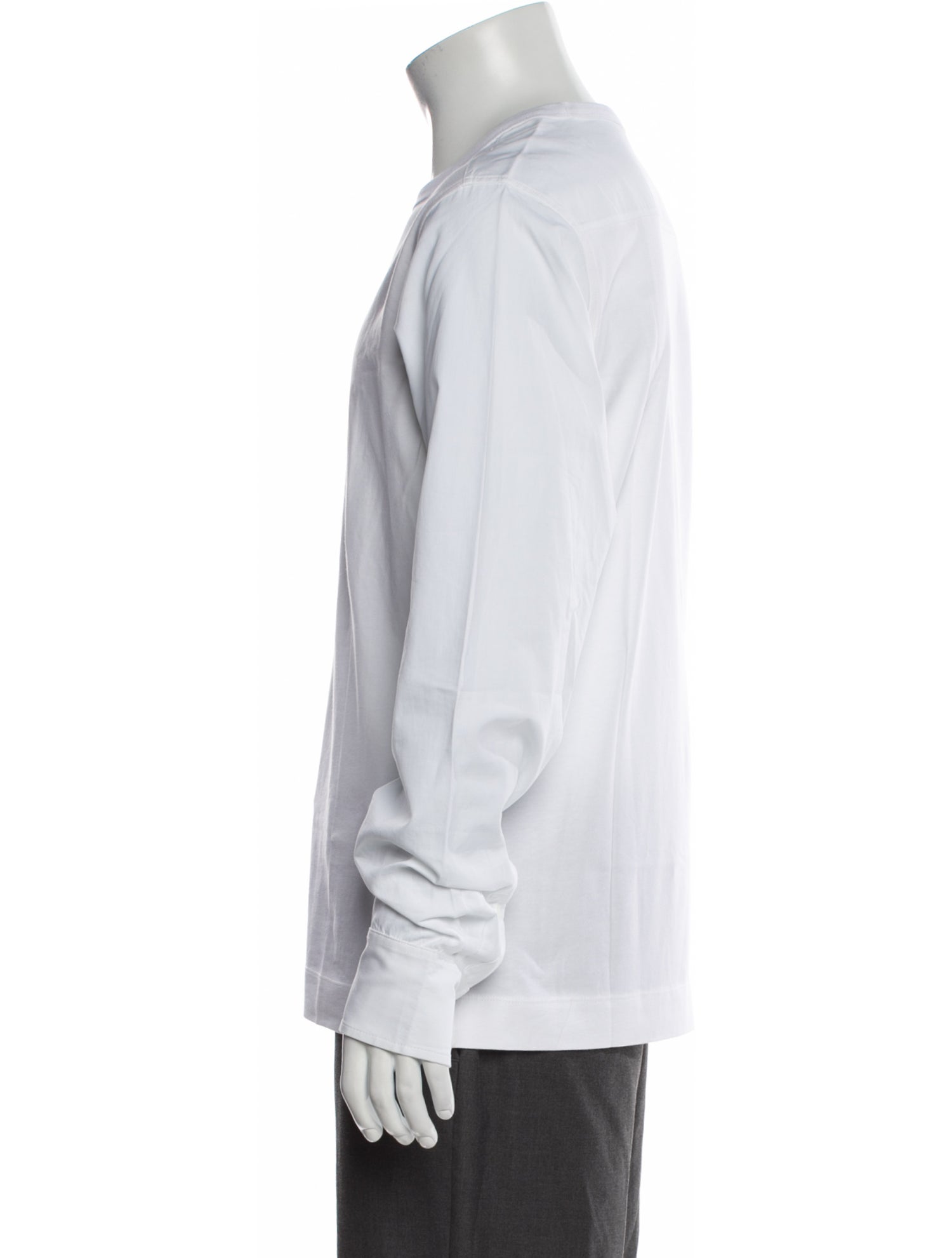 Dries Van Noten Crew Neck Long Sleeve Henley