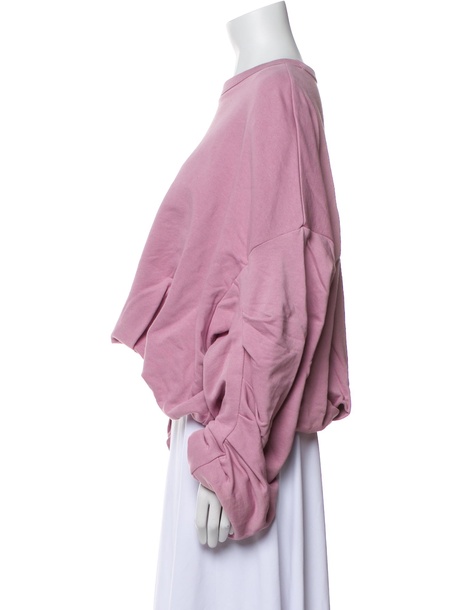 Dries Van Noten Bateau Neckline Long Sleeve Crop Top w/ Tags