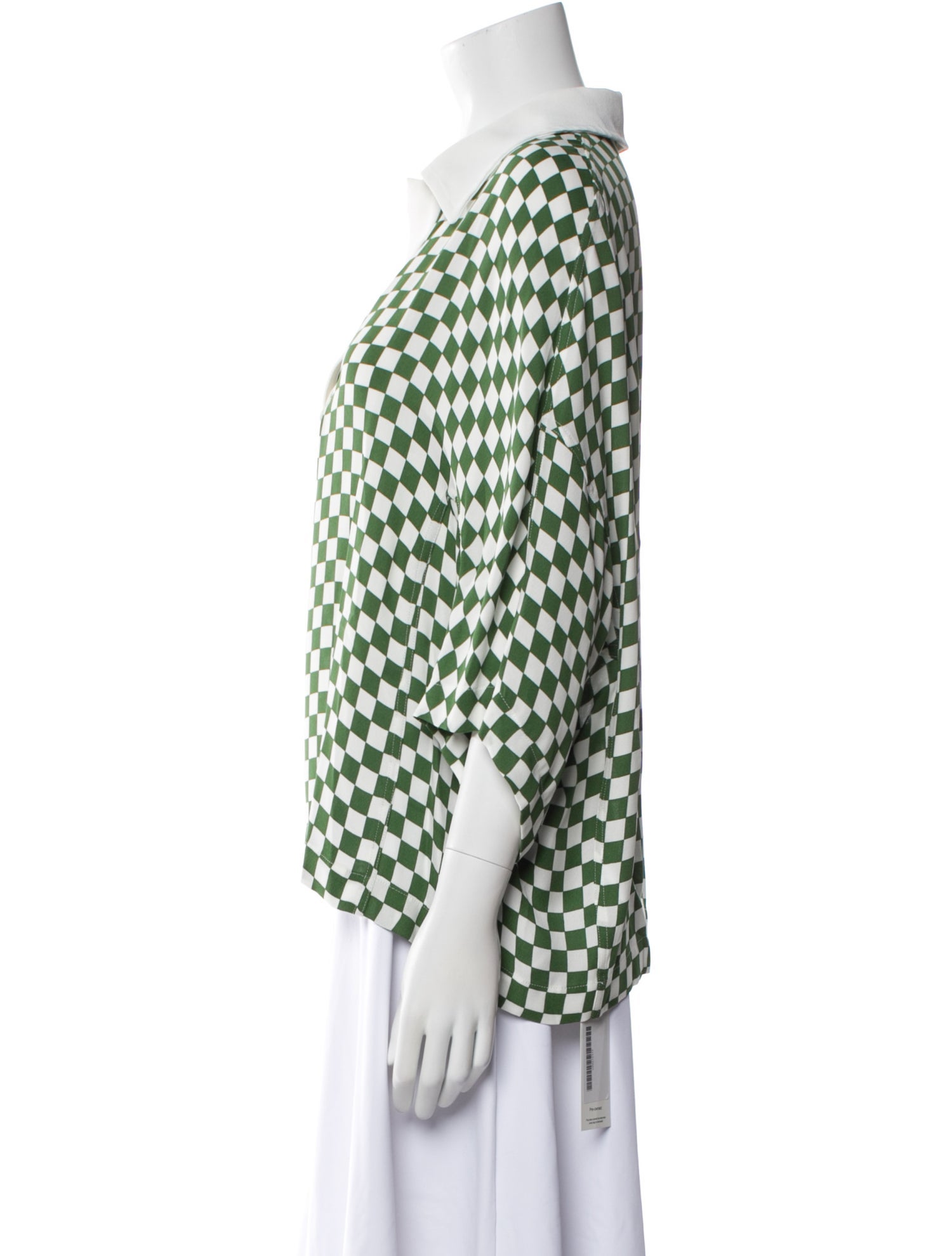 Dries Van Noten Printed V-Neck Blouse