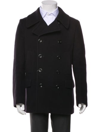 Dries Van Noten Wool Peacoat