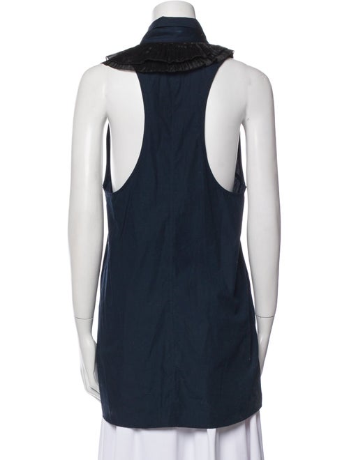 Dries Van Noten Sleeveless Button-Up Top