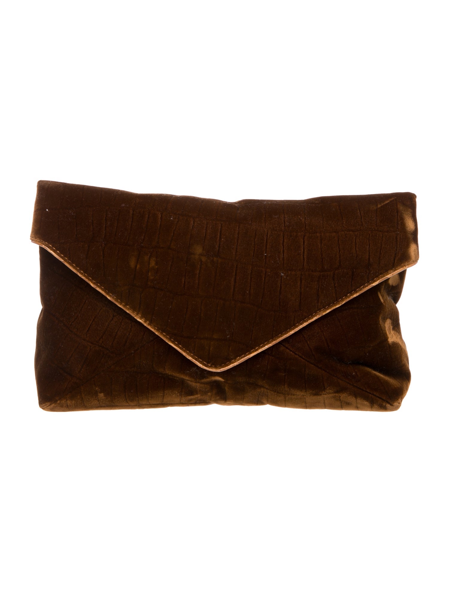 Dries Van Noten Velvet Clutch