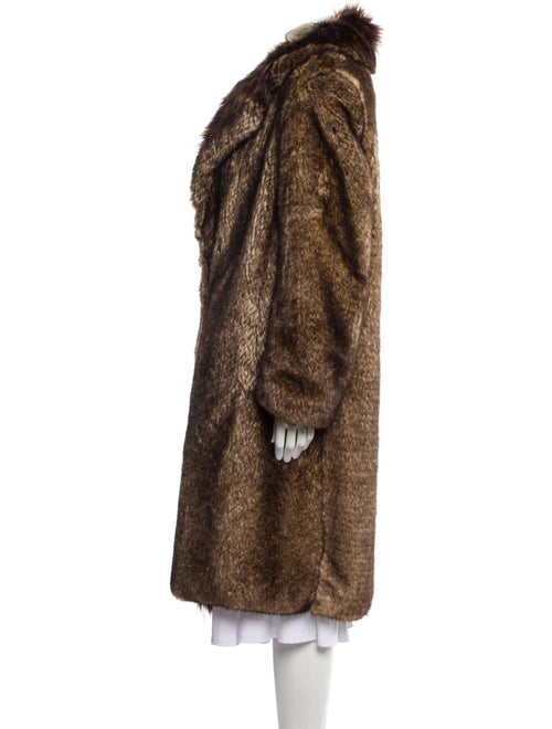 Dries Van Noten Faux Fur Faux Fur Coat