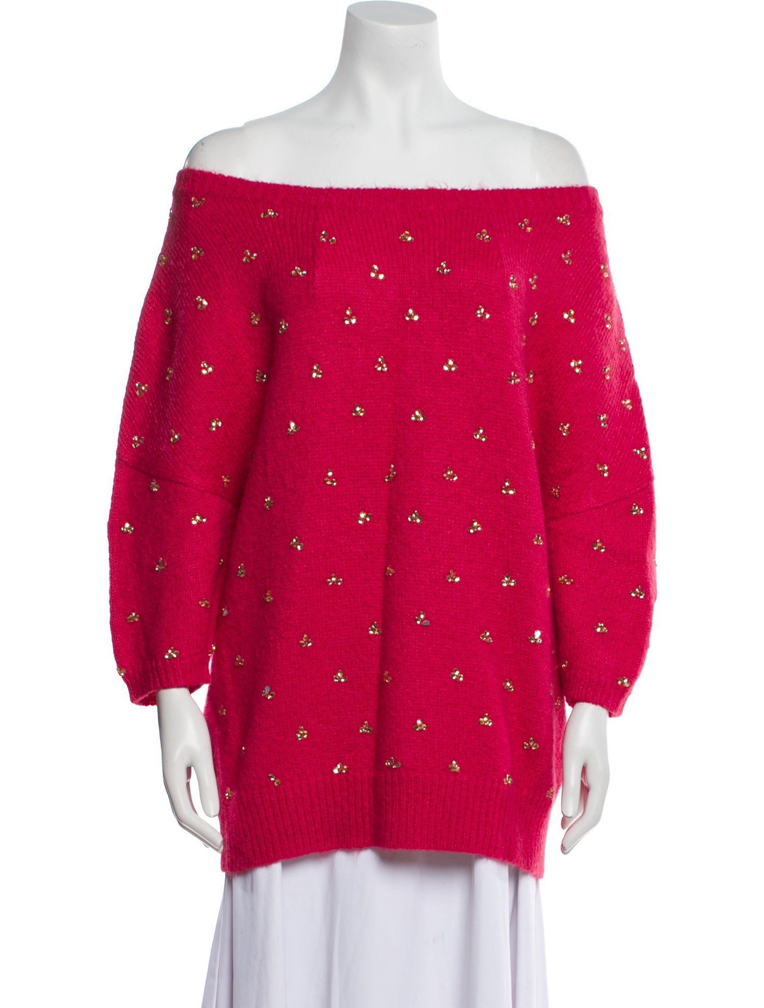 Dries Van Noten Alpaca Printed Sweater