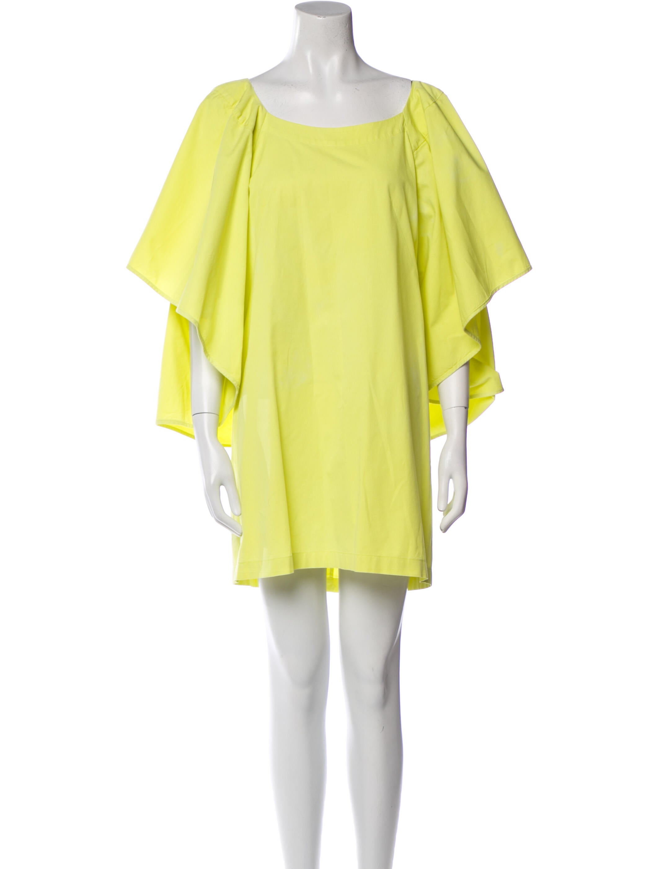 Dries Van Noten Bateau Neckline Mini Dress